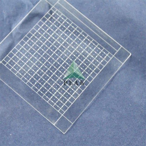 0.6mm Thickness Laser Drilling & Laser Cutting Double Side Clear Glass PCB