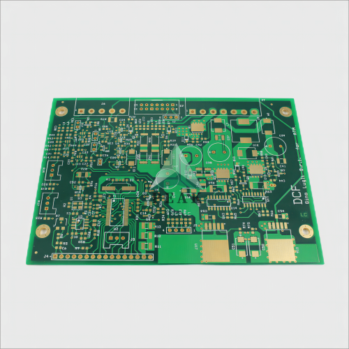 4 Layers 3/1/1/3 oz Thick-Copper Immersion Gold 2u 2.0mm Thickness Multilayer PCB