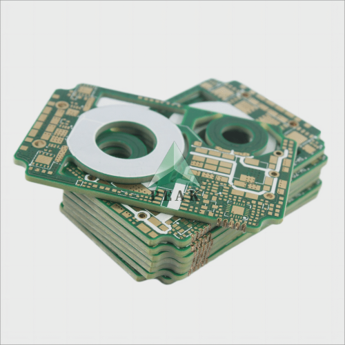 8 Layers 1+N+1 Structure (L1-2;L2-7;L7-8) 4/1/1/4oz Thick-Copper HDI PCB