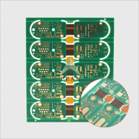 16 Layers FR4 IT180A+PI Immersion Gold 3u Rigid-Flex Multilayer PCB