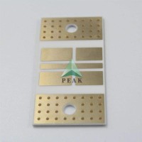 1.6mm Thickness Double-Side Laser Cutting ENIG 1u Ceramic-Based PCB Board