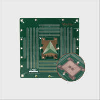 Semiconductor Industry 14 Layers ENIG+Hard Gold Impedance Control PCB